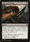 Coat with Venom (DTK-091) [Dragons of Tarkir]
