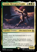 Vrestin, Menoptra Leader (Surge Foil) (WHO-771) [Doctor Who] Foil