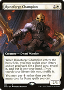 Runeforge Champion (Extended Art) (KHM-339) [Kaldheim] Foil