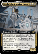 Kambal, Profiteering Mayor (Extended Art) (OTJ-353) [Outlaws of Thunder Junction]