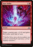 Sure Strike (GRN-118) [Guilds of Ravnica] Foil