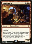 Rowdy Crew (PRE-159) [Ixalan Promos] Foil