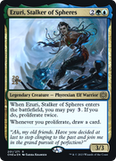 Ezuri, Stalker of Spheres (PRE-201) [Phyrexia: All Will Be One Promos] Foil