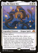 Ao, the Dawn Sky (NEO-002) [Kamigawa: Neon Dynasty] Foil