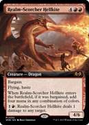 Realm-Scorcher Hellkite (Extended Art) (WOE-350) [Wilds of Eldraine] Foil