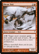 Ohran Yeti (CSP-093) [Coldsnap] Foil