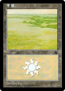 Plains (CS Alternate Art) (POR-199S) [Portal]
