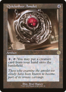 Quicksilver Amulet (BRR-045) [The Brothers' War Retro Artifacts] Foil