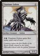 Titanium Golem (MRD-263) [Mirrodin] Foil
