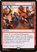 Reckless Crew (PPKHM-146P) [Promo Pack: Kaldheim Promos] Foil