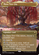 Three Tree City (Borderless) (BLB-339) [Bloomburrow]