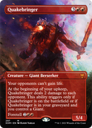 Quakebringer (Borderless) (KHM-297) (Borderless) [Kaldheim]