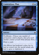 Contentious Plan (WAR-046) [War of the Spark] Foil