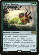 Shifting Ceratops (M20-194) [Core Set 2020] Foil