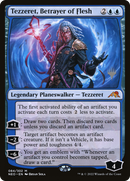 Tezzeret, Betrayer of Flesh (PPNEO-084) [Promo Pack: Kamigawa: Neon Dynasty Promos] Foil