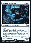 Werefox Bodyguard (PRE-039) [Wilds of Eldraine Promos] Foil