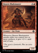 Brazen Blademaster (LCI-136) [The Lost Caverns of Ixalan] Foil