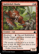 Rubblebelt Maaka (RVR-121) [Ravnica Remastered] Foil