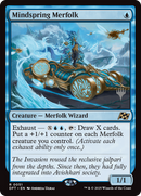 Mindspring Merfolk (PPDFT-051) [Promo Pack: Aetherdrift]