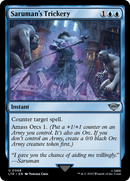 Saruman's Trickery (LTR-068) [The Lord of the Rings: Tales of Middle-earth] Foil