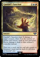 Gandalf's Sanction (LTR-208) [The Lord of the Rings: Tales of Middle-earth] Foil
