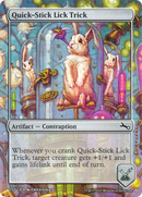Quick-Stick Lick Trick (UST-199) (Borderless) [Unstable] Foil