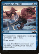 Uncomfortable Chill (M19-082) [Core Set 2019] Foil