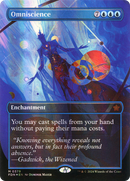 Omniscience (Borderless) (Mana Foil) (FDN-379) [Foundations] Foil