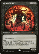 Grave Titan (SLD-223) (Showcase) [Secret Lair Drop] Foil