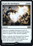 Expel the Interlopers (PRE-013) [Wilds of Eldraine Promos] Foil