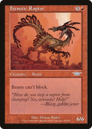 Frenetic Raptor (LGN-093) [Legions] Foil