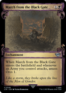 March from the Black Gate (Showcase Scrolls) (LTR-545) [The Lord of the Rings: Tales of Middle-earth] Foil