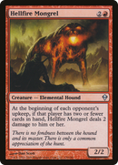 Hellfire Mongrel (ZEN-130) [Zendikar] Foil