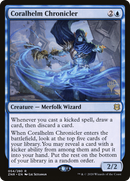 Coralhelm Chronicler (PPZNR-54P) [Promo Pack: Zendikar Rising Promos] Foil