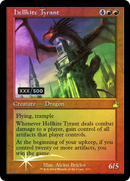 Hellkite Tyrant (Retro Frame) (Serial Numbered) (RVR-333) [Ravnica Remastered] Foil