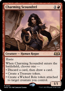 Charming Scoundrel (PPWOE-124) [Promo Pack: Wilds of Eldraine Promos] Foil