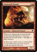 Ashmouth Hound (ISD-128) [Innistrad] Foil