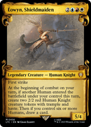Eowyn, Shieldmaiden (Showcase Scrolls) (LTC-456) [Tales of Middle-earth Commander] Foil