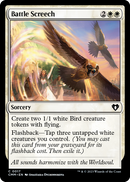 Battle Screech (CMM-017) [Commander Masters] Foil