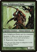 Isao, Enlightened Bushi (BOK-129) [Betrayers of Kamigawa] Foil