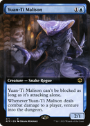Yuan-Ti Malison (Extended Art) (AFR-371) [Adventures in the Forgotten Realms] Foil