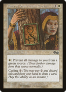 Rune of Protection: Green (USG-038) [Urza's Saga]
