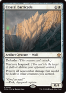 Crystal Barricade (FDN-007) [Foundations] Foil