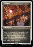 Land Tax (Foil Etched) (CMM-464) [Commander Masters] Foil