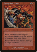 Acceptable Losses (ODY-172) [Odyssey] Foil