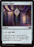 Orzhov Signet (TDC-323) [Commander: Tarkir: Dragonstorm]