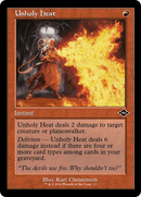 Unholy Heat (Retro Frame) (MH2-013) [Modern Horizons 2 Timeshifts] Foil