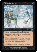 Misinformation (ME2-105) [Masters Edition II] Foil