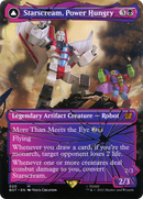 Starscream, Power Hungry (Shattered Glass) (BOT-020) (Borderless) [Transformers] Foil