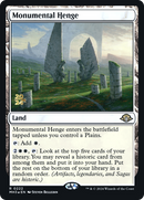 Monumental Henge (PRE-222) [Modern Horizons 3 Promos] Foil